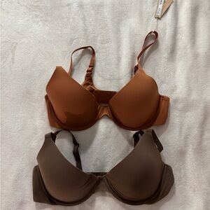 SKIMS Fits Everybody Scoop Plunge Bra 38C